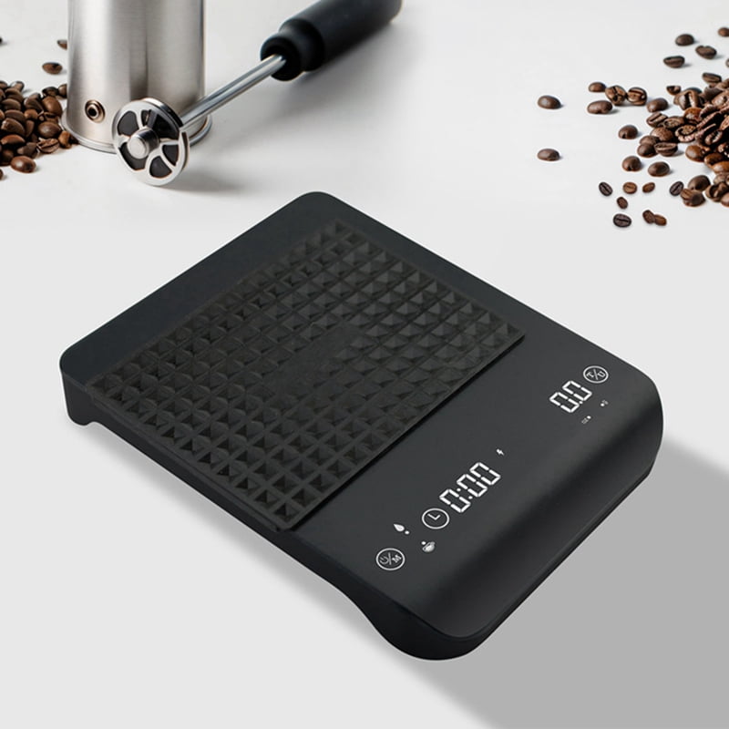 HOT 3kg/0.1g Digital Coffee Scale Rechargeable Kitchen Electronic Oz/G Espresso with Auto Touch Sensor