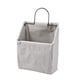 thumbnail image 1 of Bolsa de tela para colgar en la puerta, bolsa de tela práctica para guardar revistas, bolsa para colgar en la pared del hogar para ordenar (gris) kaili Sencillez, 1 of 2