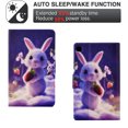 thumbnail image 4 of ELEHOLD Flip Leather Case design for Samsung Galaxy Tab A7 Lite 8.7 (2021) Card Slots Kickstand Function Cute Pattern Shockproof Case,(T220/T225),E, 4 of 8