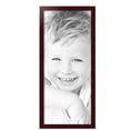 thumbnail image 2 of ArtToFrames 14" x 33" Mahogany Picture Frame, 14x33 inch Brown MDF Poster Frame (WOM-3978), 5 Pack, 2 of 8