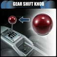 thumbnail image 2 of Unique Bargains 1 Set Gear Shift Knob Automatic Stick Gear Shifter Knob for Car with 2 Adapters M8 M10 Red, 2 of 7