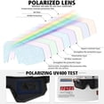 thumbnail image 6 of Polarized Classic Retro Sunglasses for Men and Women, Trendy UV400 Protection Shades, 6 of 6