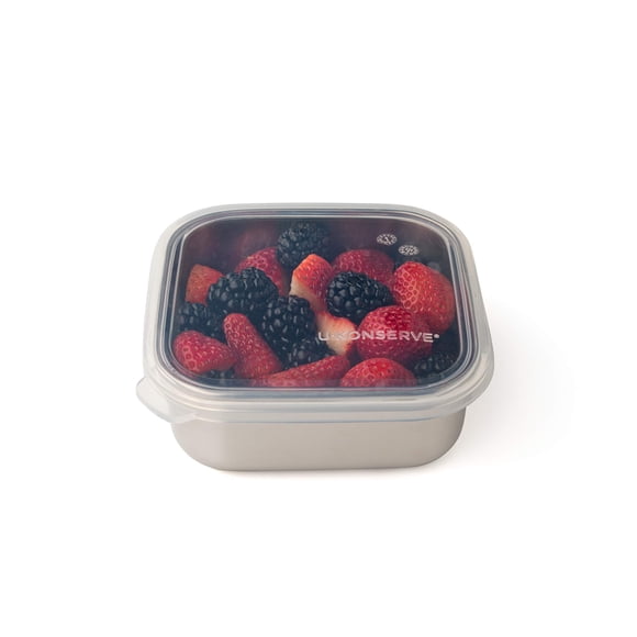Recipiente de almacenamiento de alimentos U Konserve de acero inoxidable, 450 ml