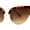 Tortoise Gold, variant on Womens Half Rim Cat Eye Gothic Sunglasses Tortoise Gold
