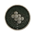 thumbnail image 4 of Charcoal Gray, Ceramic Fire Balls | 5" Set of 8, 4 of 7
