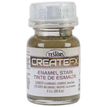 CreateFX Enamel Stain 1oz-Natural, Pk 3, Testors