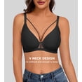 thumbnail image 3 of Daystry Womens Bras Wireless Seamless Bra No Underwire Push Up Full Coverage Comfort Everyday T-Shirt Bra, 3 of 12