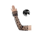 thumbnail image 3 of INSPIRE CHIC Women's Long Polka Point Bowknot Lace Pleated Gloves Fashion Fingerness Arm Sleeves for Female Vintage Opera Dance Party Black1, 3 of 6