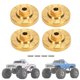 thumbnail image 5 of 4Pcs Brass Wheel Hex Hub Adapter Counterweight Brake Disc,Yellow, 5 of 5