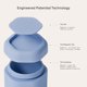 thumbnail image 5 of Set de cápsulas Travel Containers Cadence Body Care de 40 ml, 3 unidades, 5 of 7
