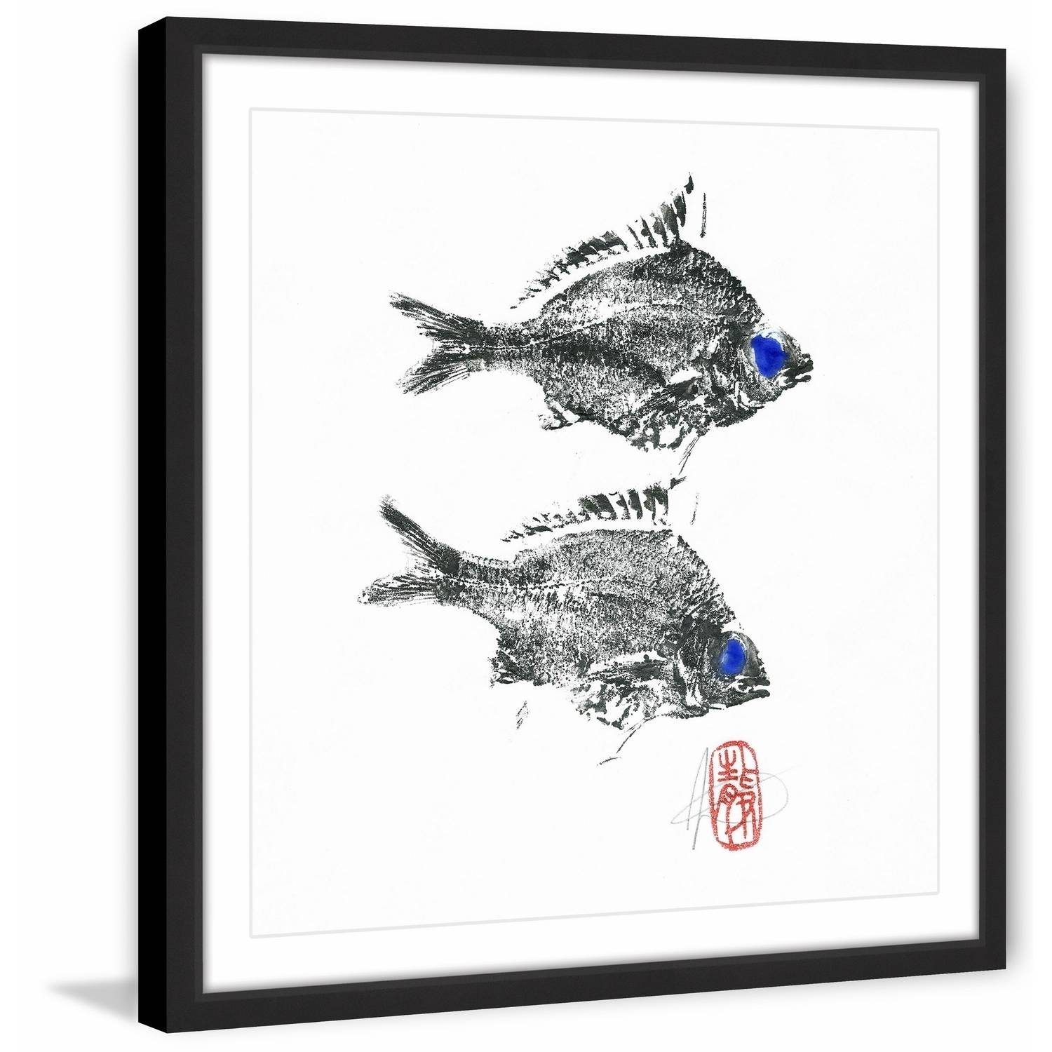 "Bream" Framed Painting Print