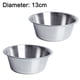 thumbnail image 2 of Comederos y bebederos de acero inoxidable para perros y gatos (paquete de 2) - Platos metálicos para comida y agua., 2 of 5