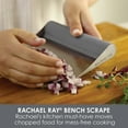thumbnail image 2 of Rachael Ray Tools and Gadgets Stainless Steel Bench Scrape, Sea Salt Gray, 2 of 6