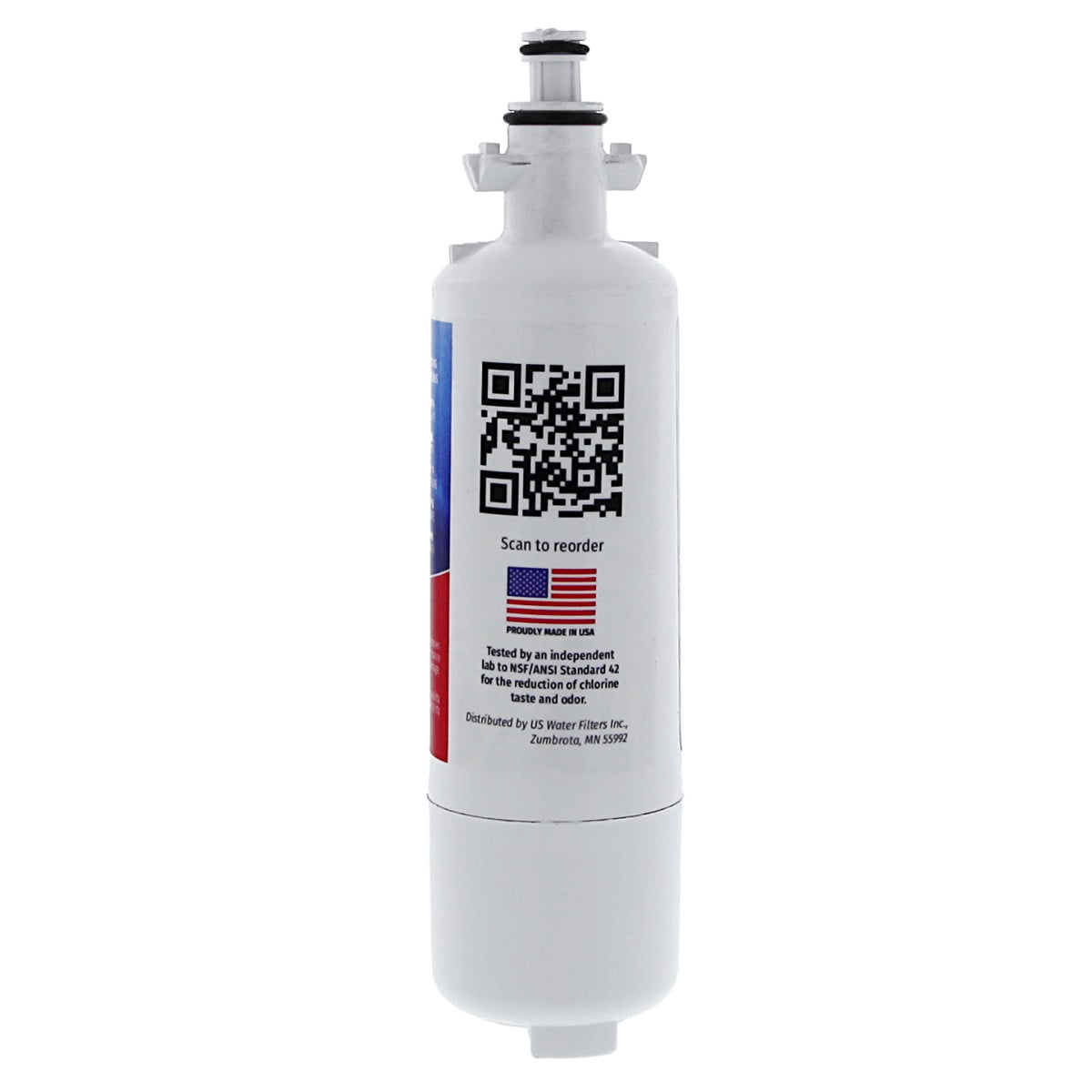 US Water Filters ADQ36006101 Refrigerator Water Filter 2-pk - Replacement for LG LT700P, ADQ36006102, Kenmore 46-9690, 469690, ADQ36006101-S, WSL-3, FML-3, RFC1200A, USWF Fridge Filter