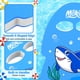 thumbnail image 5 of Tabla de natación MoKo para niños en forma de medusa azul con diseño de caricatura, 5 of 7