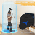 thumbnail image 4 of VR Mat- Foldable for Meta Quest 3/Apple Vision Pro/ PSVR2, for Oculus/Meta Quest 2/Pro, Round Anti Fatigue Large Mat, Anti-slip and Comfortable Floor Mat, 4 of 6