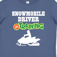 thumbnail image 4 of Inktastic Snowmobile Driver in Training Boys Baby T-Shirt, 4 of 5