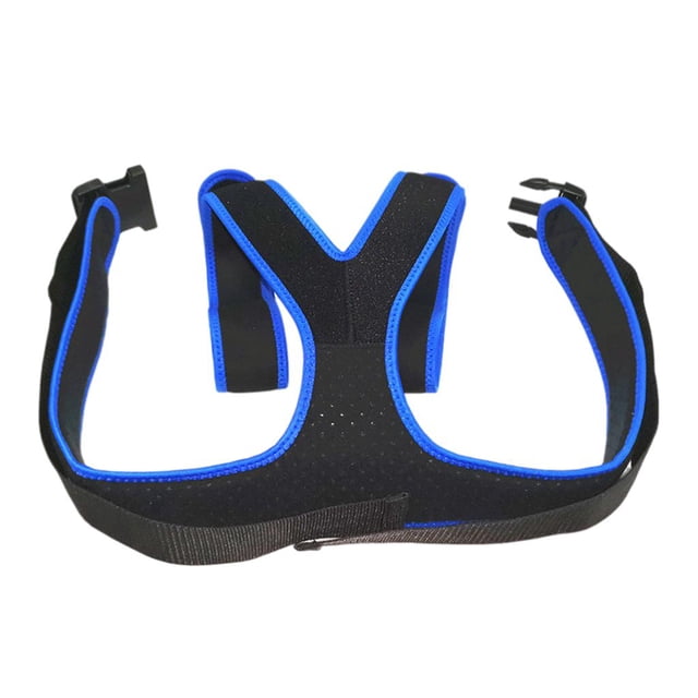Wheelchair Seat Belt Keep User Upright Adjustable Chest Cross Positioning Strap