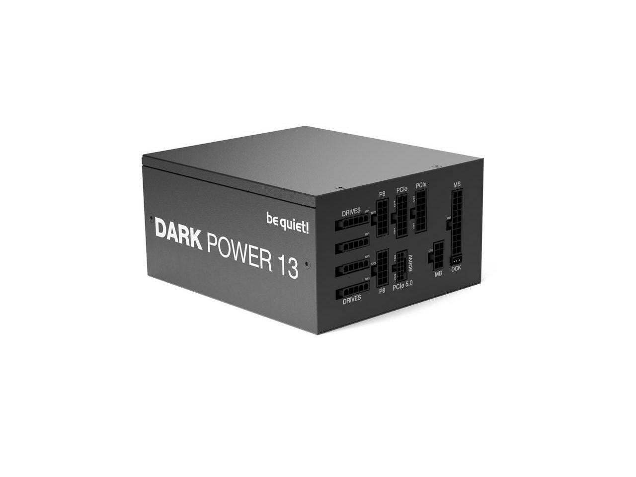 be quiet! Dark Power 13 850W ATX 3.0 Power Supply | 80 PLUS Titanium Efficiency | PCIe 5.0 | Full Digital Control | Fully Modular | 10 Year Warranty