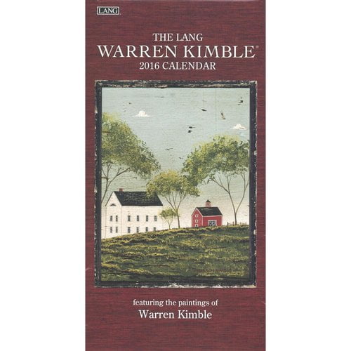 The Lang Warren Kimble 2016 Verticle Calendar Walmart