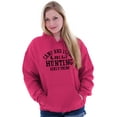 thumbnail image 3 of Hunting Girl's Thing Camo and Bling Women Plus Size Graphic Pullover Hoodie Brisco Brands 5X, 3 of 3