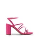 thumbnail image 2 of Sandalia DREAM PAIRS SDHS2428W Tacones Anchos Rosa Fucsia 8 cm, 2 of 6