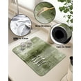 thumbnail image 5 of Sage Green Dish Drying Mat for Kitchen Counter, Super Absorbent Quick Dry Coffee Bar Mat Pad Thin Diatomaceous Sink Mat Non Slip Dish Drainer Mat 23.5x15.5 Modern Abstract Minimalist Painting Art, 5 of 6