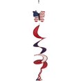 thumbnail image 2 of Patriotic Butterfly Wind Spinner Decoration - 6" x 40" Long, Red, White, Blue, Christmas, Veteran's Day, 4th of July, Home Decor, USA, Porch, Patio, 2 of 2