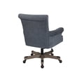 thumbnail image 4 of Megan Office Chair in Navy Fabric with Grey Wash Wood, 4 of 7