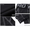 thumbnail image 5 of YUSHOW 3 Pack Mens Tights Cool Dry Compression Leggings for Men Base Layer Bottom for Sports and Gym L, 5 of 7