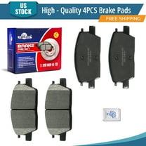 YXPCARS BD1913: 4PCS Front Ceramic Brake Pads Set for Chevrolet Equinox Malibu Buick Regal Sportback LaCrosse Regal TourX GMC Terrain