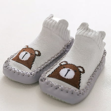 

YOHOME Newborn Baby Cartoon Newborn Baby Girls Boys Anti-Slip Socks Slipper Shoes