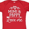 thumbnail image 4 of Inktastic Mimi and Pappy Love Me Boys or Girls Baby Bodysuit, 4 of 5
