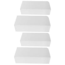 OUNONA White Foam Blocks for Crafts and Decoration Lightweight DIY Supply Perfect for Painting and Arranging 4 Pieces