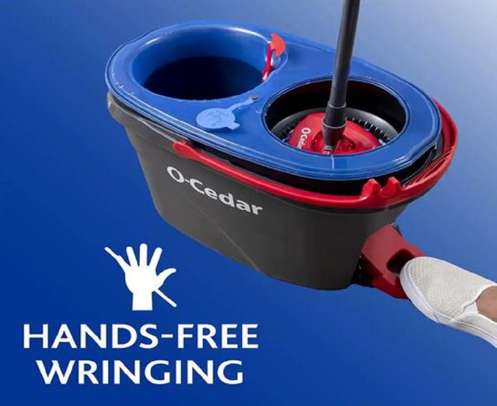 OCedar EasyWring Rinse Clean Microfiber Spin Mop System