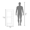 thumbnail image 4 of Modern 46" Corner Storage | Store Bar Tools and Bottles | Particle Board Material | Make Storage Simple, 4 of 4