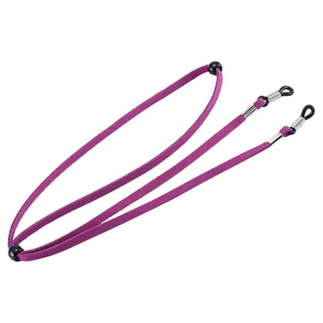 Transemion Eyeglass Strap Non- for Slip Stretchy Universal Rope Eyewear Sports Retainer Purple 26.77 Inch 1Set