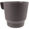 thumbnail image 4 of ULTNICE 1Set Hanging Planters Balcony Railing Flower Pot Grey Plastic For Friends 1Set, 4 of 7