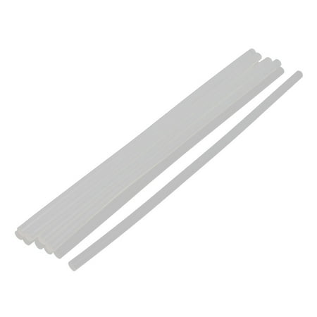 10Pcs 270mm x 7mm Hot Melt Glue Stick Clear for Electric Tool Heating