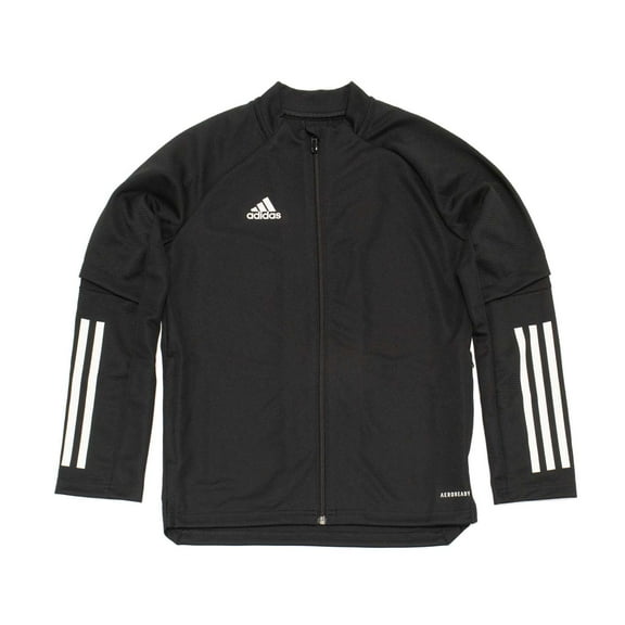Adidas Boys Condivo 20 Training Jacket, Black  White,L - US