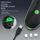 thumbnail image 5 of Bocina de bicicleta Faros delanteros Ciclismo nocturno Carga USB Equipo de conducción de bicicleta de montaña Faros de advertencia destacados, 5 of 5