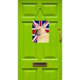 thumbnail image 2 of Carolines Treasures SS4927DS1216 French Bulldog with English Union Jack British Flag Wall or Door Hanging Prints 12WX16H, 2 of 2