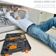 thumbnail image 1 of ADDHAT 150Ud Abrazadera De Resorte Para Agua Con Doble Cable Uso En Aire Y Silicona, 1 of 7
