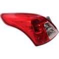 thumbnail image 5 of For Nissan Versa 2012-2019 OEM Tail Light Assembly Driver and Passenger Side | Pair | Clear & Red Lens | Replacement For NI2800194, NI2801194 | 265553AN0A, 191275279250, 265503AN0A, 5 of 6
