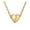GoldZ, variant on Stainless Steel Initial Heart Shape Alphabet Necklace for Women Gold Pendant Jewelry with 26 Letter Options, GoldF