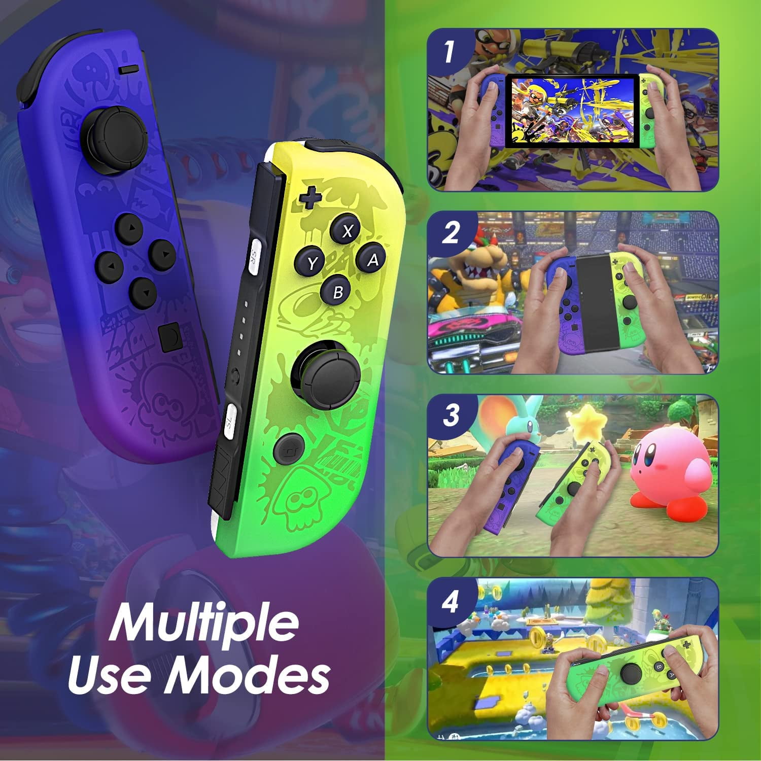 New Official popular Splatoon 3 Joy Cons