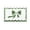 A005- Green Bow Area Rug, variant on Bow Rug for Dorm Room Featuring Plush Scalloped Design and Pink Trim, Soft Fluffy Floor Carpet for Bedroom and Bathroom, Cute Bow Room Decor for Girls with 1* Rug