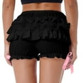 thumbnail image 2 of YIZYIF Womens Lace Trim Layered Lolita Bloomers Bowknot Ruffles Boyshort Panties, 2 of 7