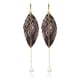 thumbnail image 1 of VANGANIA aretes para mujer con perla joyería accesorios regalo para mamá y novia, 1 of 4