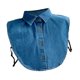 thumbnail image 1 of Cuello falso suave y versátil Yinane Con cuello desmontable para mujer Hombro 34 cm, 1 of 8